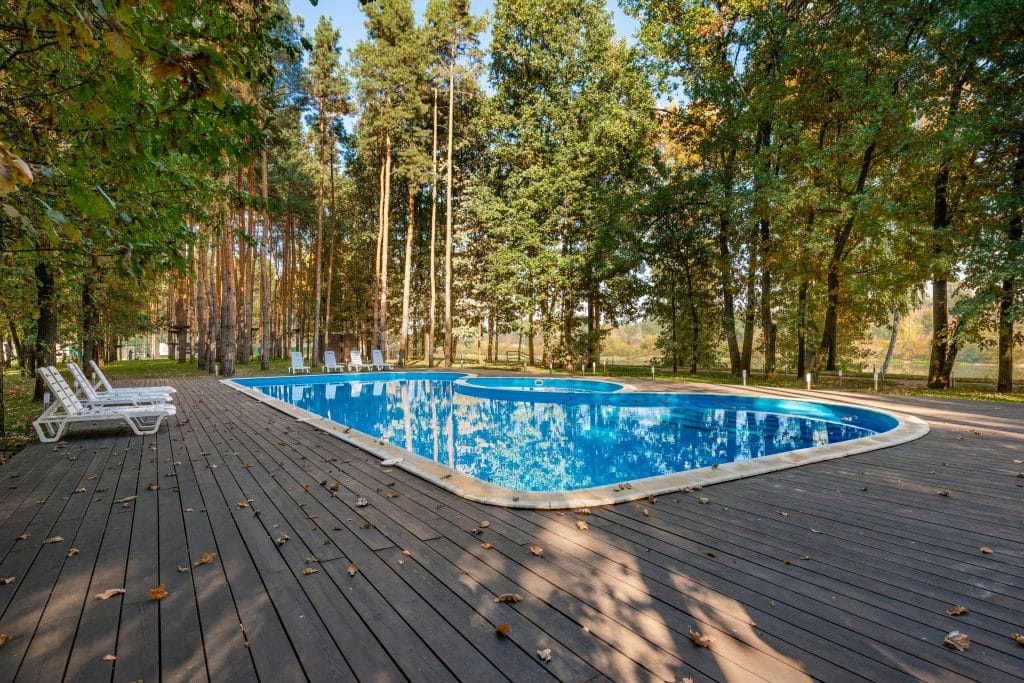 New Life Pools offering deck installation